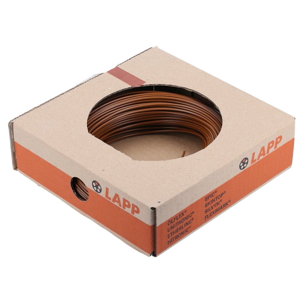 4510033 H05V-K Cable 1mm², brown 100m in a pack