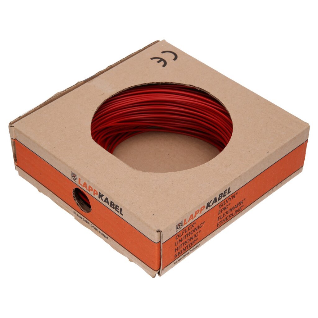 4510043 H05V-K Leitung 1,0mm², rot 100m im Pack