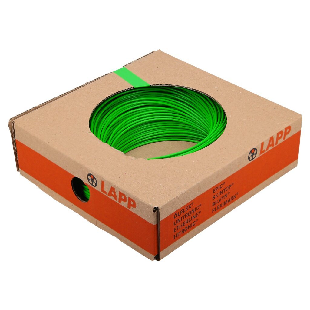 4510121 H05V-K Cable 0,5mm², green 100m in a pack