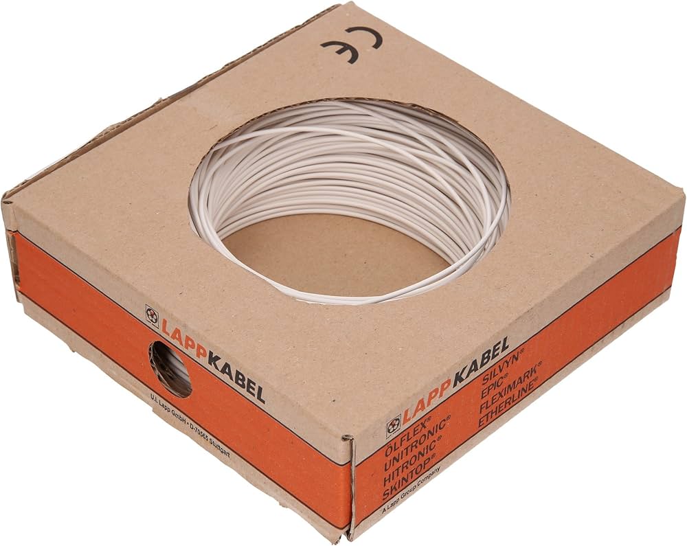 4520052 Lapp H07V-K Cable 2,5mm², white 100m in a pack