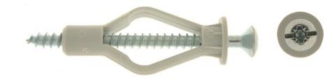 Įvarai GKP su medsraigčiais, 8 x 40 mm, 200 vnt