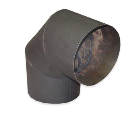 Kolano dymne ABX, 200 mm, 1.5 mm, 90°