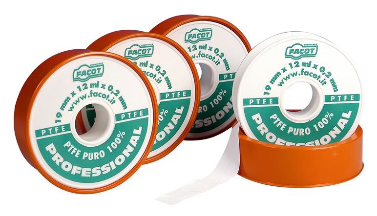 Sandarinimo juosta TEFPRO1912F, 19 mm x 0,2 mm x12 m