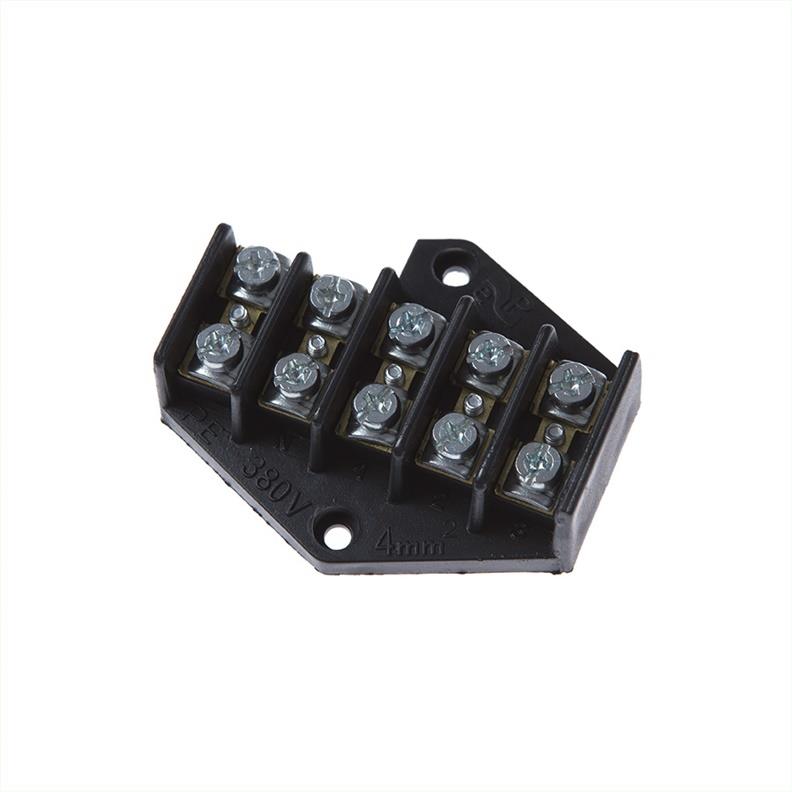 Złączka Elektroplast 5 x 4 mm², czarna