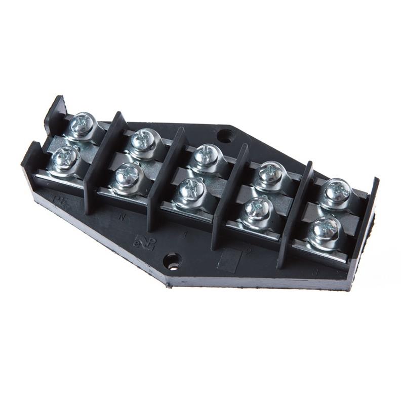 Sujungimo kaladėlė Elektroplast 5 x 16 mm², juoda