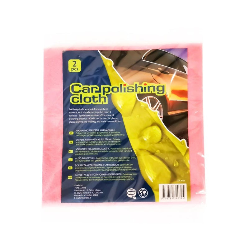 Ściereczka samochodowa do polerowania TOKĖ, 2 szt.