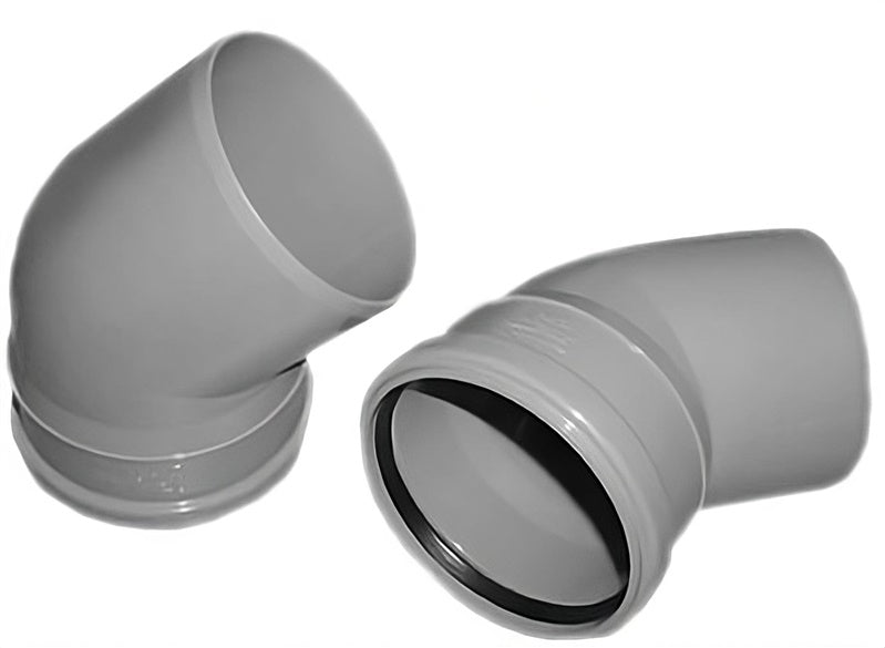 Kolano kanalizacyjne wewnętrzne Wavin, Ø 110 mm, 15°