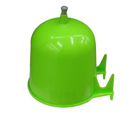 Pakabinamasis lauko praustuvas su dangčiu, 4 l