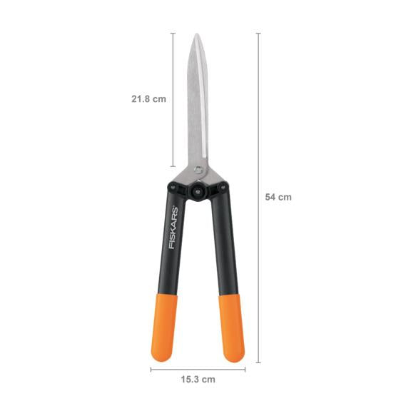 Nożyce do żywopłotu Fiskars Powerlever 114750/1001564