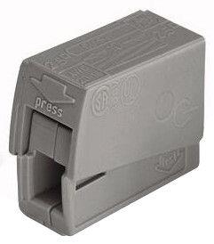 Laidų jungė Wago 224-101, 2 x 0,5-2,5 mm², 400 V, 5 vnt.