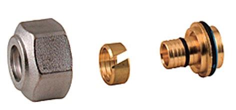 Vamzdžių adapteris, EUROKONUS, 16 mm x 3/4" vidin. srieg.