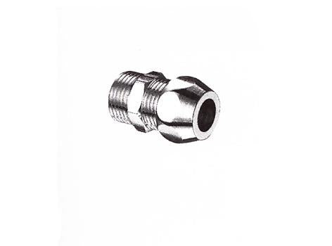 Złączka z nakrętką, gwint zewnętrzny 1/2", z nakrętką 10 mm