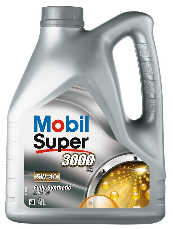Automobilio variklio tepalas Mobil Super 3000x1, 5W-40, 4 l
