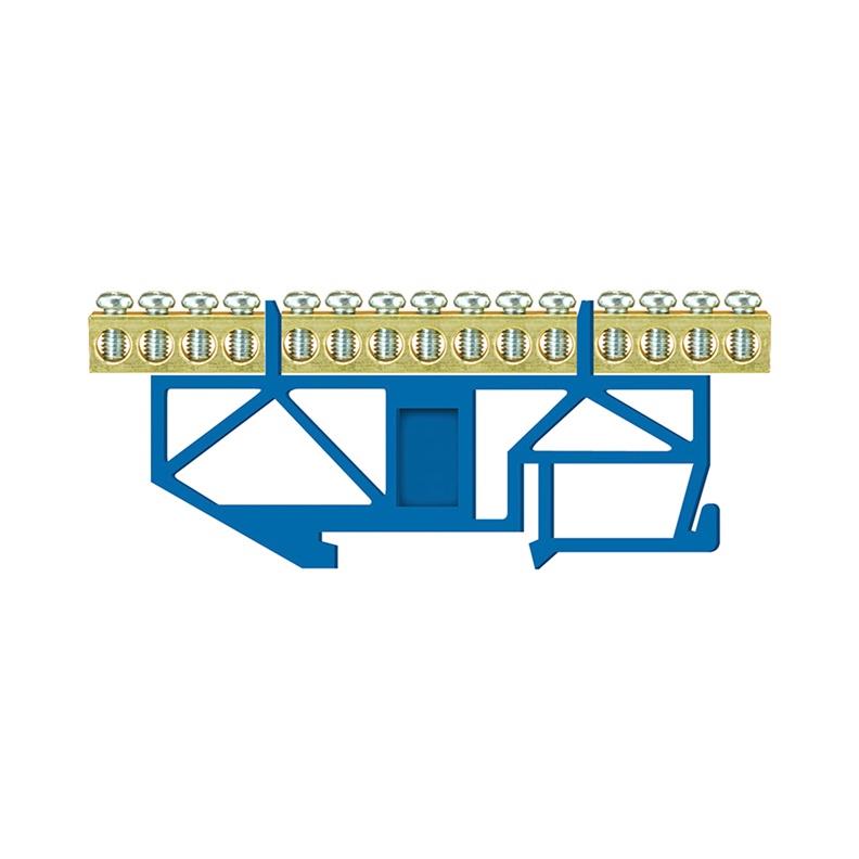 Įnulinimo kaladėlė Pawbol LZ 15/N, DIN, 15x16 mm², mėlyna