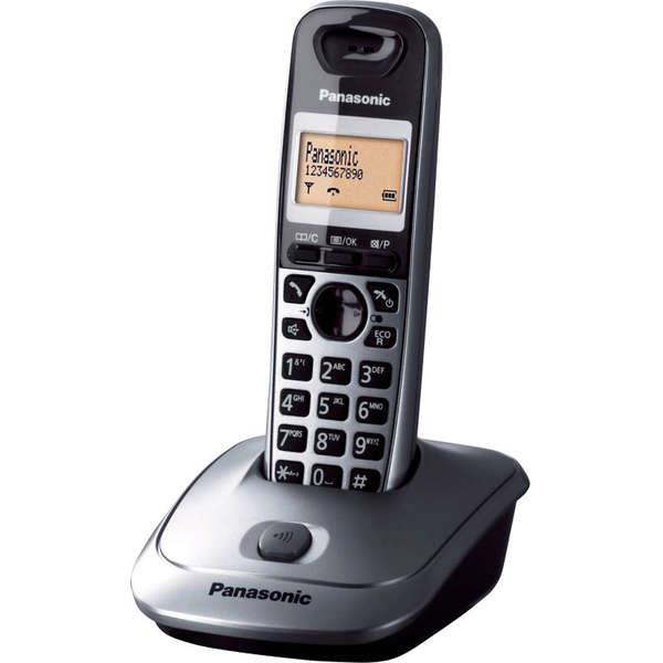 Telefon bezprzewodowy Panasonic KX-TG2511FXM, szary