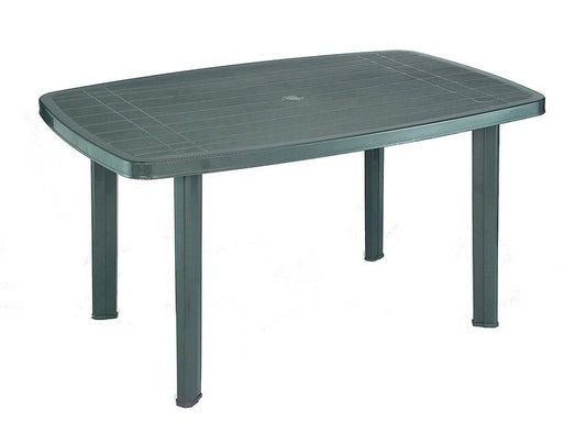 Lauko stalas PROGARDEN FARO OVAL, žalias, 126×85×72 cm