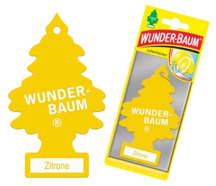 Odświeżacz powietrza Wunder-Baum Cytryna