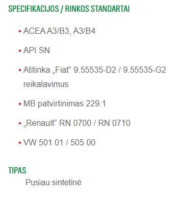 Auto variklio tepalas Castrol GTX Ultraclean, 10W-40, 4 l