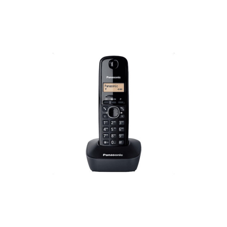 Telefon bezprzewodowy Panasonic KX-TG1611, czarny