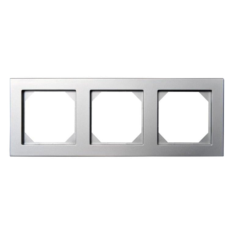 Trivietis rėmelis LIREGUS EPSILON, metalo spalvos