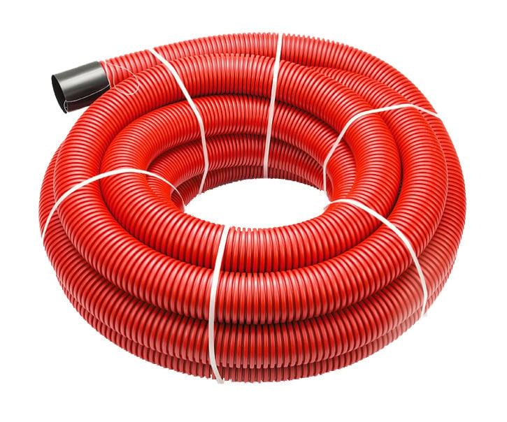 Gofruotas instaliacinis vamzdis Pipelife D75, PE, 450N