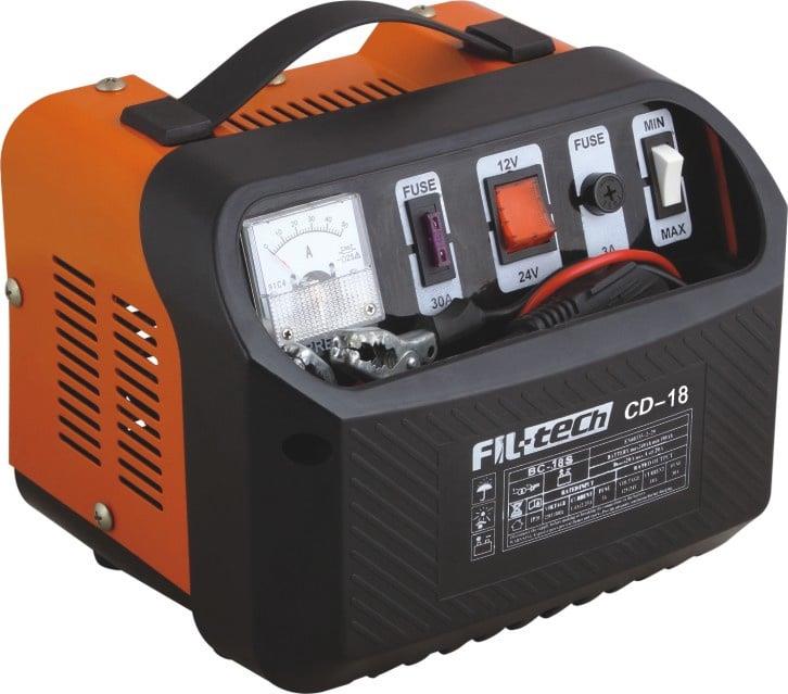 Ładowarka akumulatorowa Filtech CD-18, 12-24 V