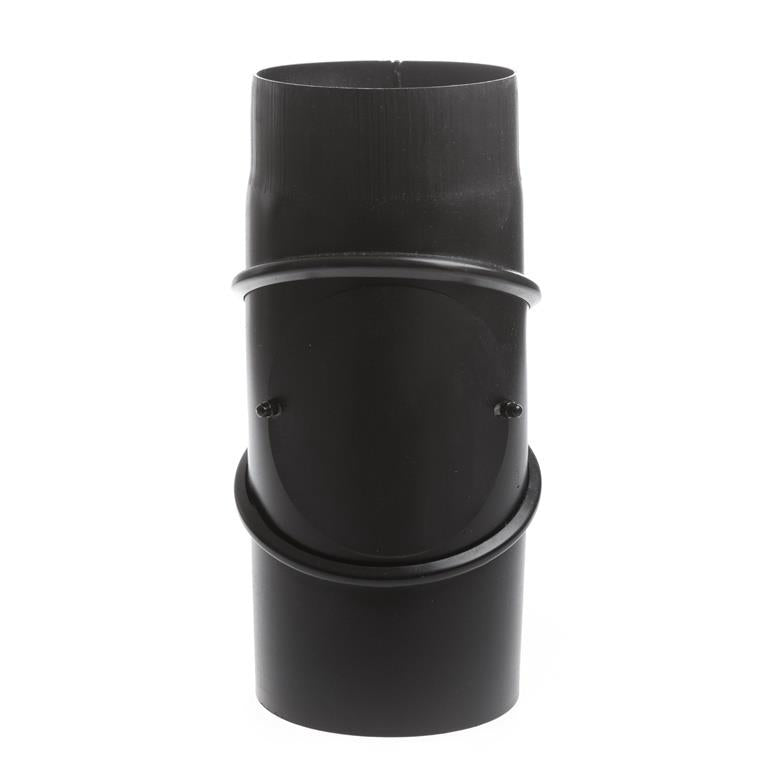 Kolano spalinowe WADEX, 130 mm, 2 mm, 45 / 90°
