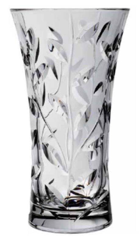 Krištolinė vaza RCR Laurus, 30 cm, skaidri