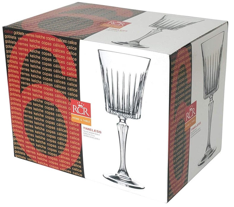 Vyno taurės RCR TIMELESS, 300 ml, 6 vnt.