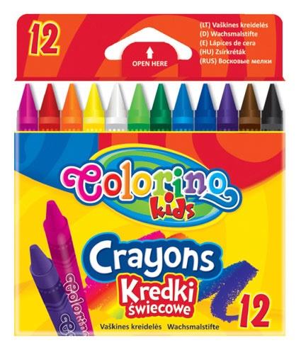 Vaškinės kreidelės Colorino, 12 vnt