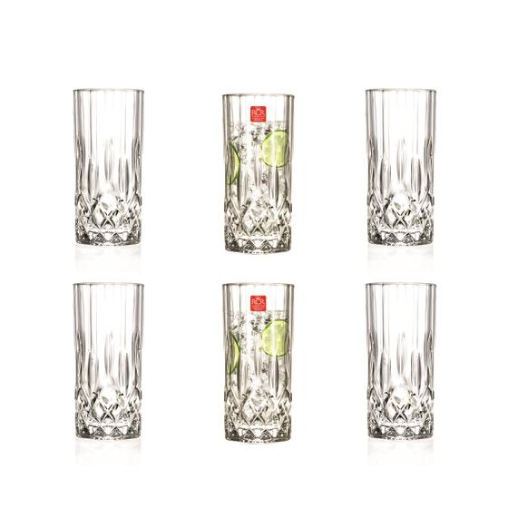 Stiklinės RCR OPERA, 350 ml, 6 vnt.