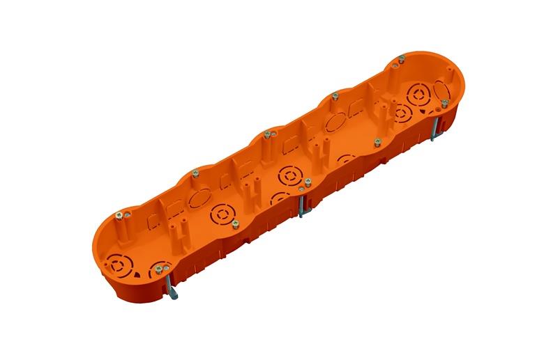 Montavimo dėžutė Pawbol A.0048P, 68 x 46 mm, su varžtais