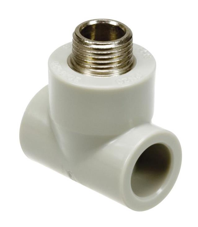 Trójnik gwintowany 27.2020, 20 mm x1/2" gwint zewnętrzny