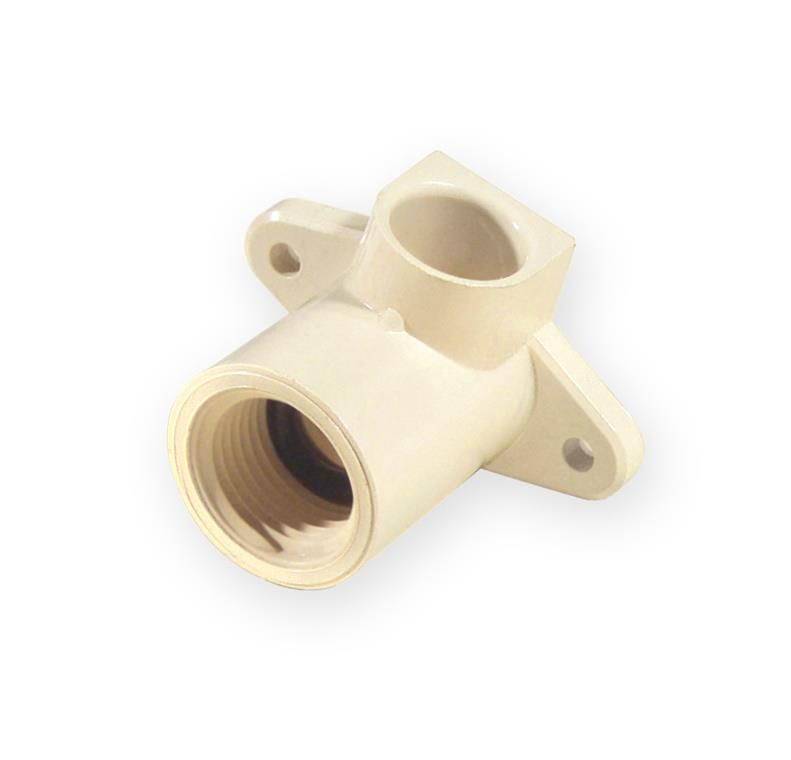 Alkūnė 4707-355, PVC-C tvirtinama 1/2" vid. srieg/klij vidus