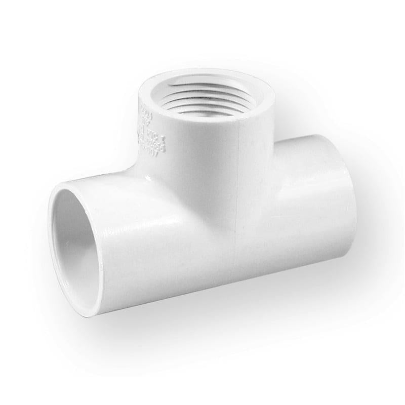 Trójnik 402-007, 3/4", gwint wew./ klejenie wew.