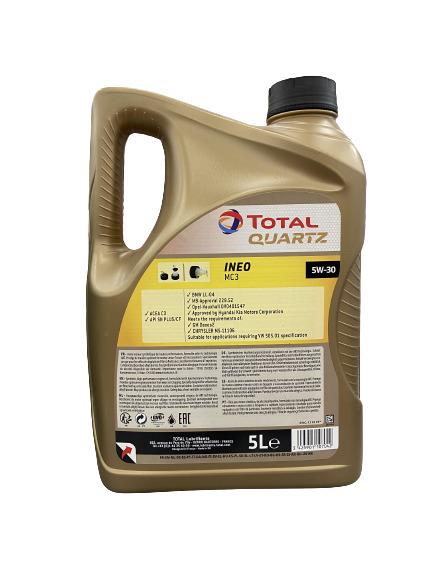 VARIKLIŲ TEPALAS "TOTAL QUARTZ INEO MC3 5W30"