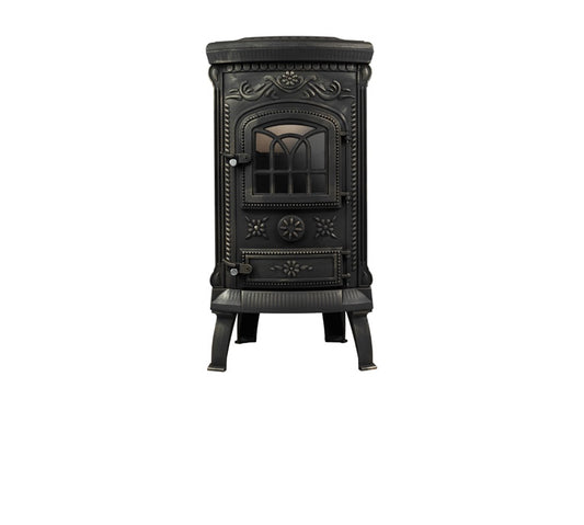 Cast iron stove NORDFLAM VERDO PATINE, 7 kW