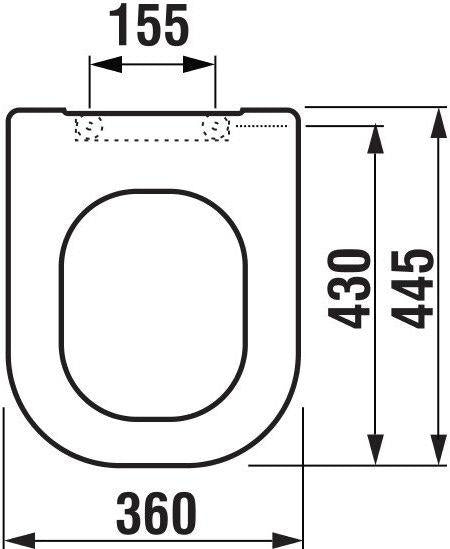 DANGTIS UNITAZO JIKA DEEP 8936103000631 36,0 x 44,5