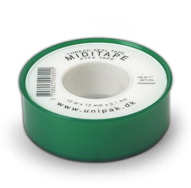 Taśma uszczelniająca Unipak Miditape, 12 x 0,1 mm x 12 m