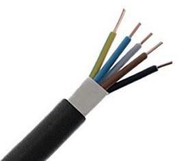 KABEL CYKY-L 5X6 CZARNY (500)