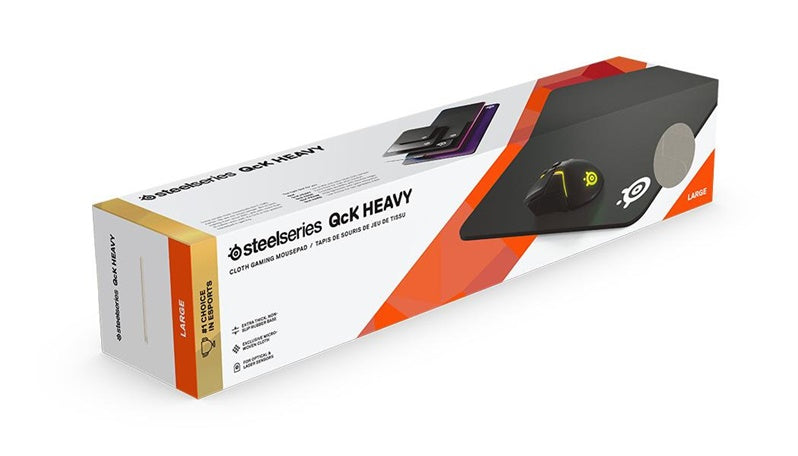 Pelės kilimėlis Steelseries QcK Heavy Large, juodas