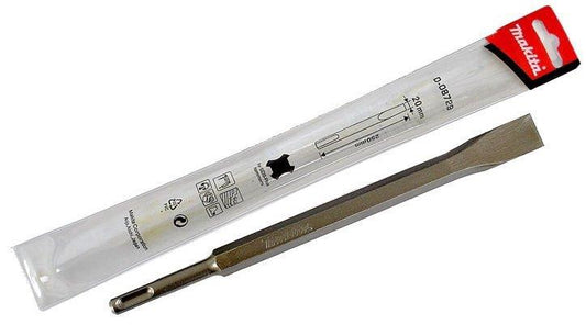 Dłuto płaskie Makita SDS-PLUS, 20 mm