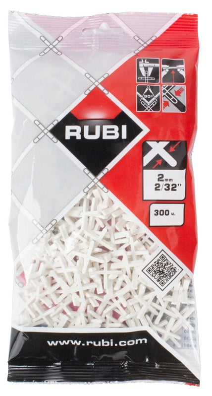 Krzyżyki Rubi, 2 mm, 300 szt.