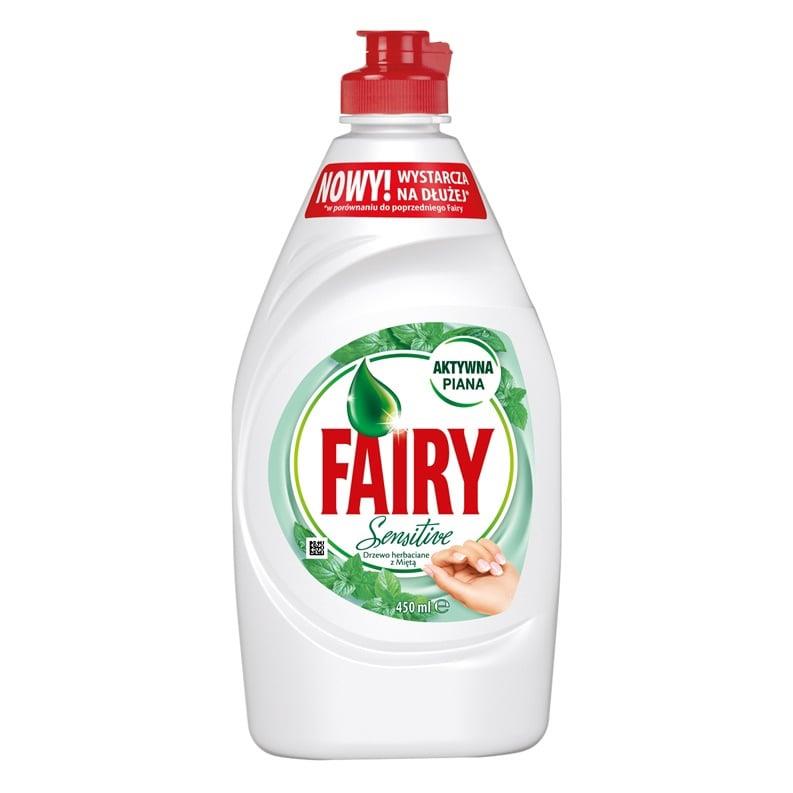 Płyn do naczyń FAIRY SENSITIVE TEA TREE, 450 ml