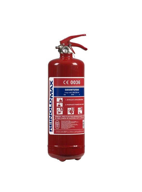 Gaśnica proszkowa Reinoldmax, 2 kg LV/EE