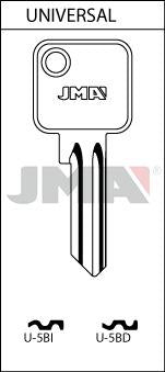 Półfabrykat klucza „U-5BD” (JMA)