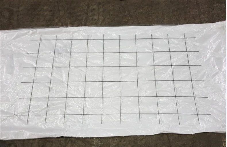 Siatka zbrojeniowa, 200 x 200 x 1200 x 2000 mm