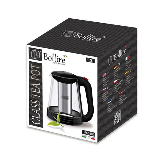 Arbatinukas Bollire, su sieteliu, 1,5 l