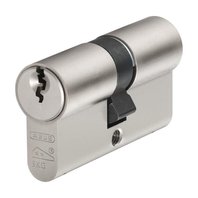 Spynos cilindras Abus E60, 90 mm, nikeliuota