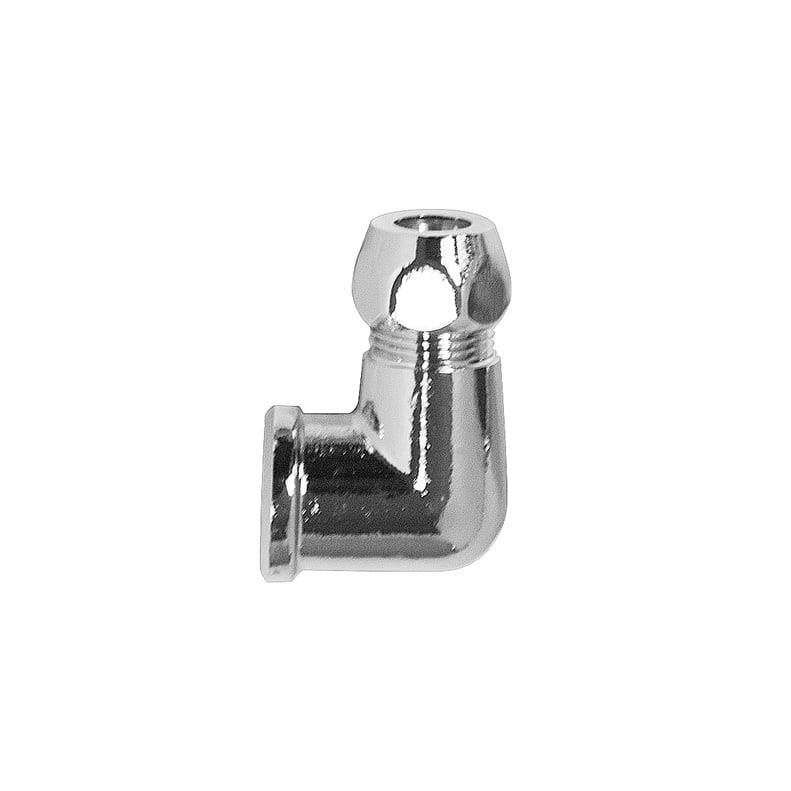 Kolano, gwint wewn. i zewn. 1/2"x3/8", z nakrętką